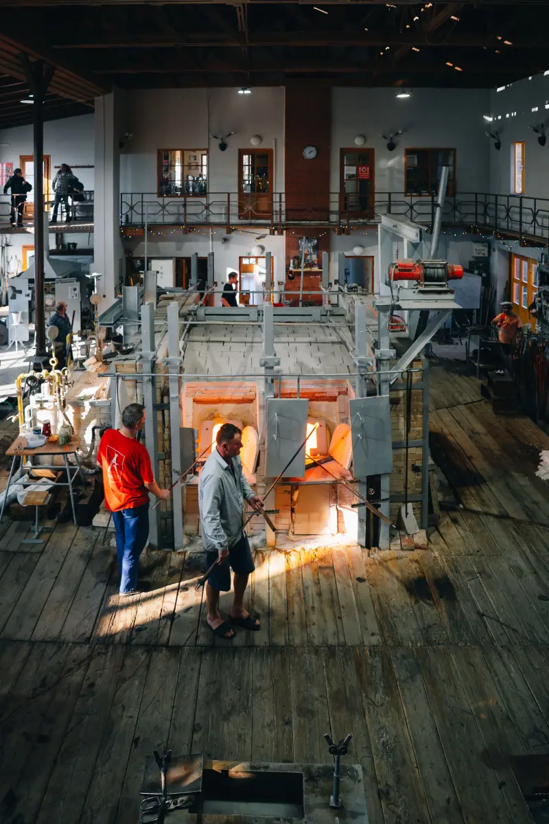 Seven one-off pieces from a Murano furnace