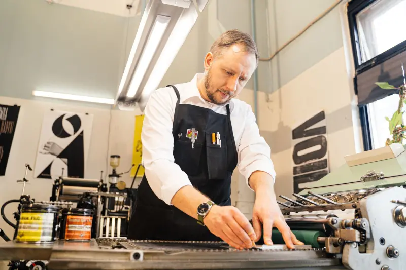 A Third-Generation Print Shop Gets Nine Logos Instead of One